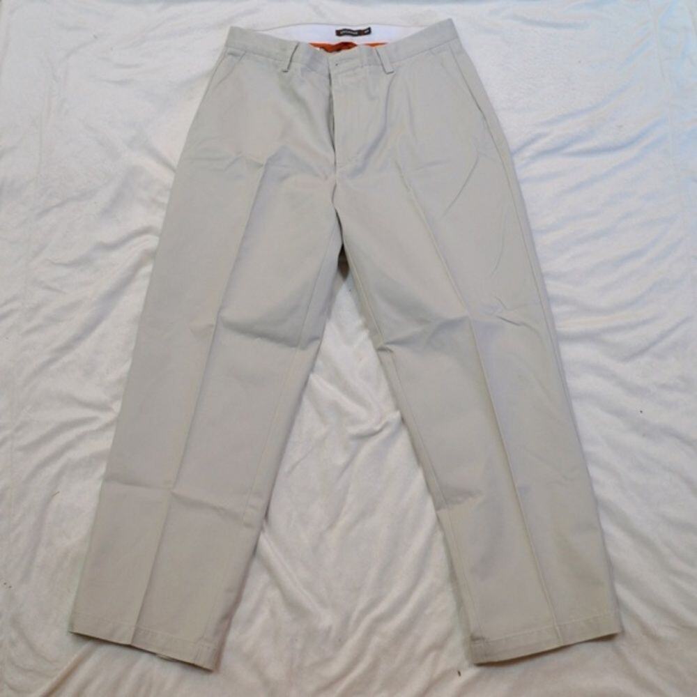 Dockers Light Beige Straight-Leg Pants | Sz 33x30 - Picture 2 of 5